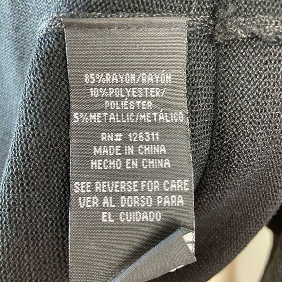 NWT Ronni Nicole Black Cardigan Sweater Size L - Picture 7 of 7